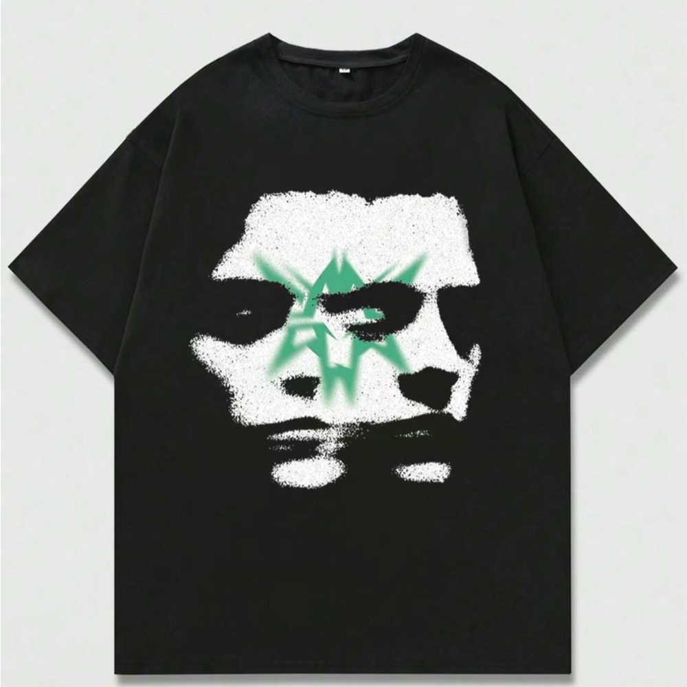 Black Graphic T-Shirt